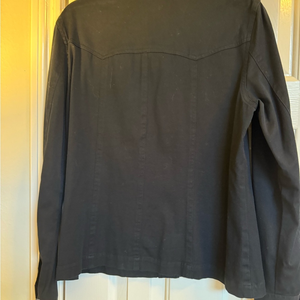 Rafaella Black Lightweight Jacket - image 3